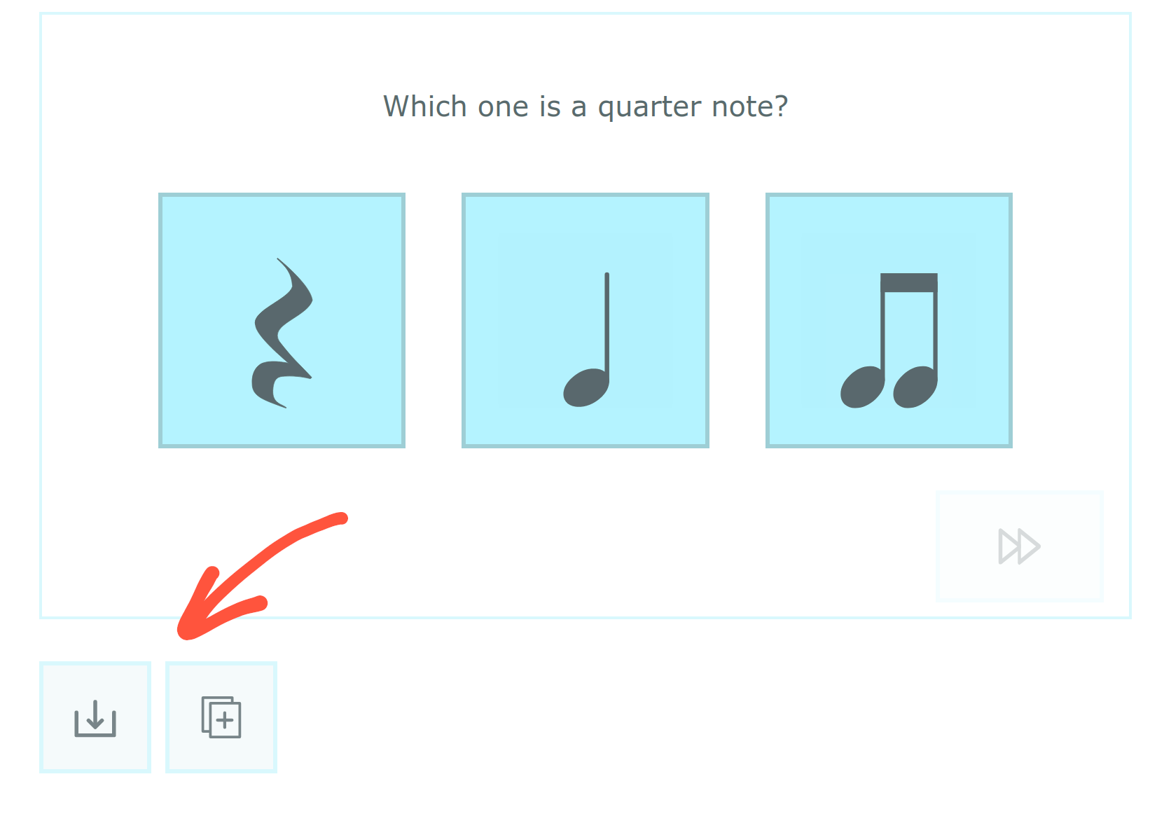 Quiz with Archive and Duplicate